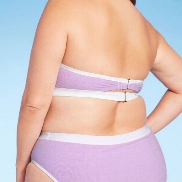 Kona Sol Terry Cloth Bikini Top & Bottom‎ - Picture 2 of 12